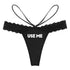 EAT ME Panties - MiamiTeenyWeenyBikini.Com