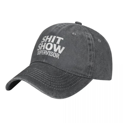 Shit Show Supervisor Baseball Cap - MiamiTeenyWeenyBikini.Com