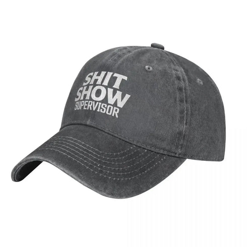 Shit Show Supervisor Baseball Cap - MiamiTeenyWeenyBikini.Com