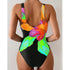 Summer Print One-Piece Swimsuit - MiamiTeenyWeenyBikini.Com