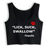 Lick Suck Swallow Tequila Top - MiamiTeenyWeenyBikini.Com