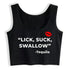 Lick Suck Swallow Tequila Top - MiamiTeenyWeenyBikini.Com