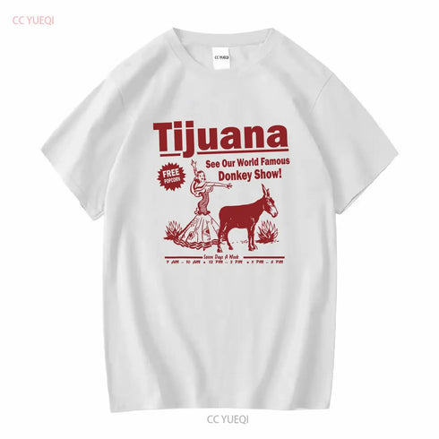 Tijuana Donkey Show Vintage Washed T-Shirt! - MiamiTeenyWeenyBkini.Com