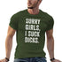 Sorry Girls I Suck Dicks T-Shirt - MiamiTeenyWeenyBikini.Com