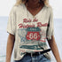 US Route 66 Print Tops - MiamiTeenyWeenyBikini.Com