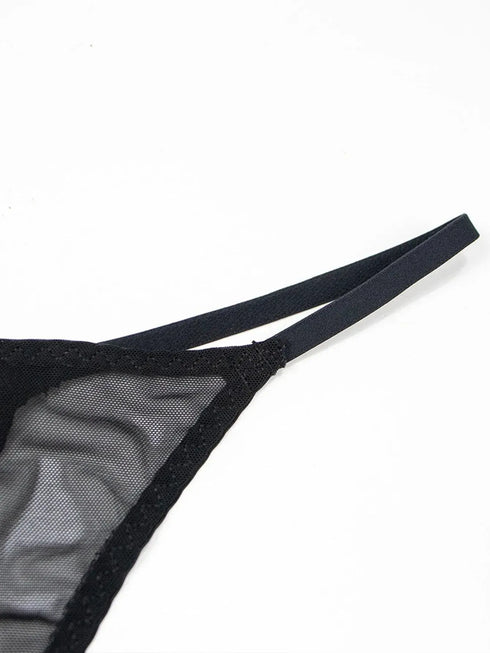 Lick Me Mesh Panties - MiamiTeenyWeenyBikini.Com