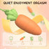 Cute Carrot Vibrating Clitoris Stimulator - MiamiTeenyWeenyBikini.Com