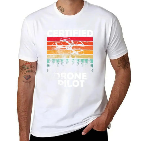 Certified Drone Pilot T-Shirt - MiamiTeenyWeenyBikini.Com