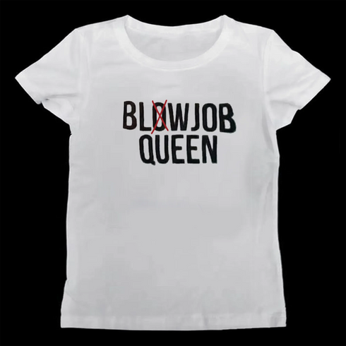 Blow Job Queen Tee Shirt - MiamiTeenyWeenyBikini.Com