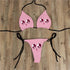 Funny Face Bikini Set - MiamiTeenyWeenyBikini.Com