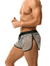Men's See-Through Fishnet Swim Trunks - MiamiTeenyWeenyBikini.Com