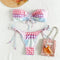 Sexy Plaid Bikinis Set - MiamiTeenyWeenyBikini.Com