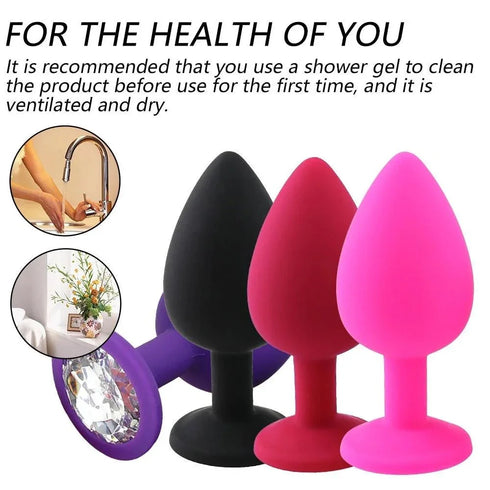 Silicone Butt Plug - MiamiTeenyWeenyBikini.Com