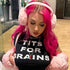 Tits For Brains Tee - MiamiTeenyWeenyBikini.Com