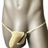 Men’s Hollow Split Thong with Bulge Pouch – Low Waist Erotic G-String Underwear - MiamiTeenyWeenyBikini.Com