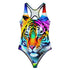 Caspian Tiger One-Piece Swimwear - MiamiTeenyWeenyBikini.Com