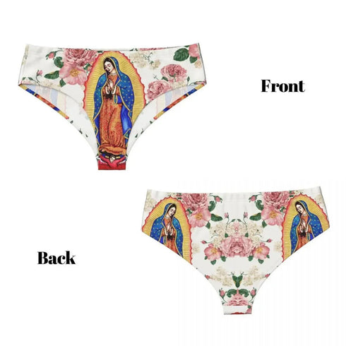 Virgin Of Guadalupe Panties - MiamiTeenyWeenyBikini.Com