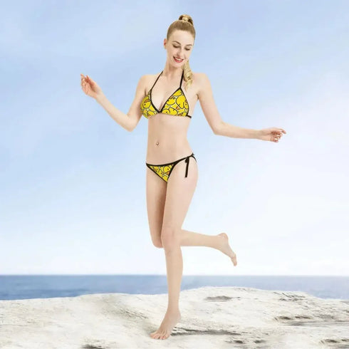 Yellow Ducky Bikini Set - MiamiTeenyWeenyBikini.Com