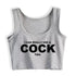I Can Really Use A Cocktail Crop Top - MiamiTeenyWeenyBikini.Com