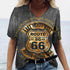 US Route 66 Print Tops - MiamiTeenyWeenyBikini.Com