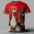 Rooster 3D Print Short Sleeve T-Shirt - MiamiTeenyWeenyBikini.Com