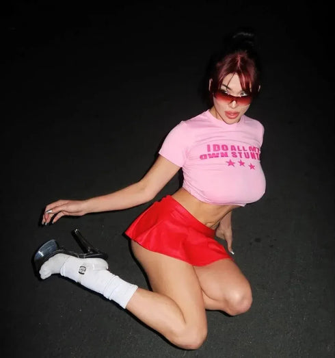 I Do All My Own Stunts - MiamiTeenyWeenyBikini.Com