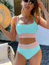 Women's High Waist Top Bikini Set = MiamiTeenyWeenyBikini.Com