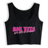 Big Tits Are Not A Crime Crop Top - MiamiTeenyWeenyBikini.Com