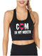 Cum In My Mouth Crop Top - MiamiTeenyWeenyBikini.Com