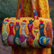 GF Funny Art Chicken Print Quilted Duffle Bag Bohemian Style 2026 Personalized Custom Travel Tote Women Men Weekender Bag - MiamiTeenyWeenyBikini.Com