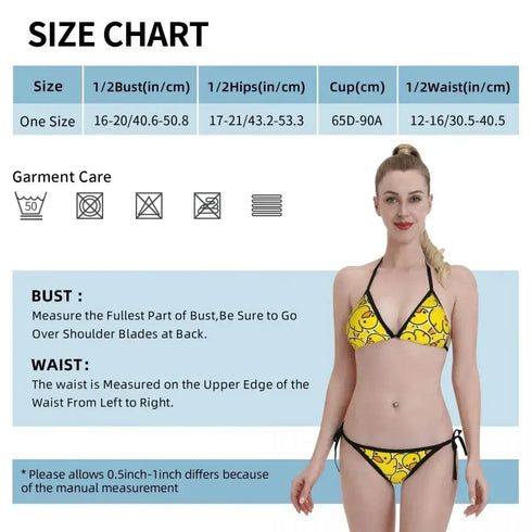 Yellow Ducky Bikini Set - MiamiTeenyWeenyBikini.Com