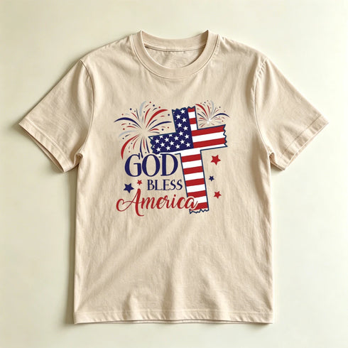 God Bless America T-Shirt - MiamiTeenyWeenyBikini.Com.