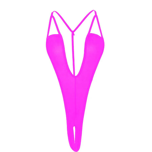 Pure Desire One Piece Backless Bikini - MiamiTeenyWeenyBikini.Com