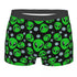 Green Alien UFO Moon Briefs
