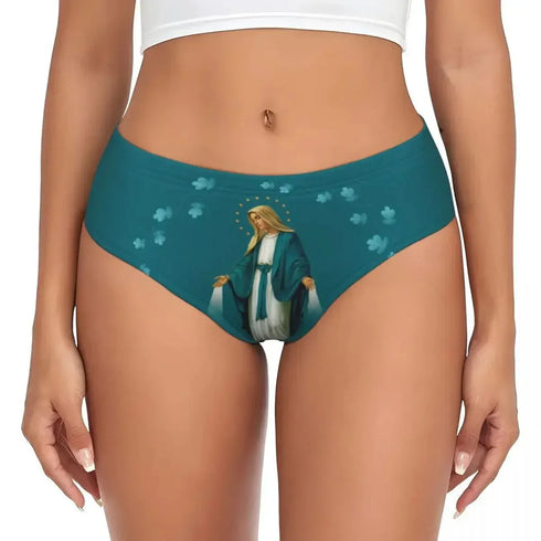 Virgin Of Guadalupe Panties - MiamiTeenyWeenyBikini.Com