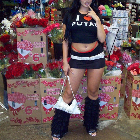 I Love Putas Cropped Top