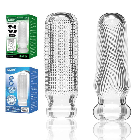 Men's Transparent Masturbation Cup