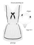 French Maid Cosplay Aprons Panties Set - MiamiTeenyWeenyBikini.Com
