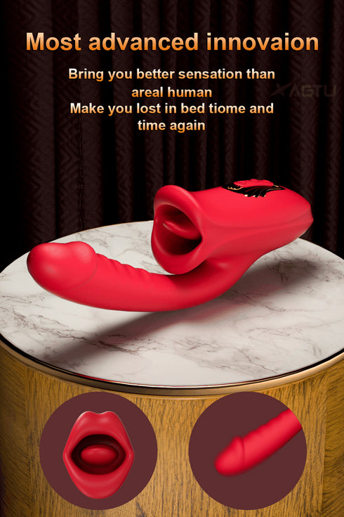 Vibrator Tongue Licking