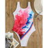One Piece Print Swimwear