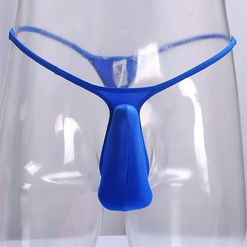 Men's Beach Thong Penis Pouch - MiamiTeenyWeenyBikini.Com