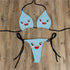 Funny Face Bikini Set - MiamiTeenyWeenyBikini.Com