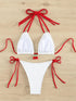 Strawberry Designer Bikini - MiamiTeenyWeenyBikini.Com