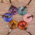 Natural Amethyst Lapis Tiger Eye Stone Pendant - MiamiTeenyWeenyBikini.Com