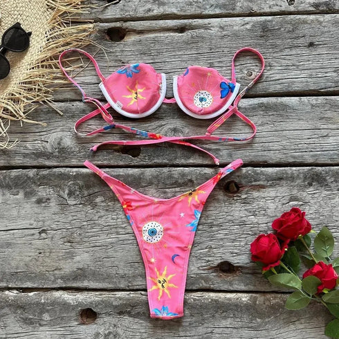 Micro Eyes Bikini - MiamiTeenyWeenyBikini.Com