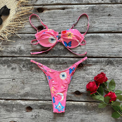 Micro Eyes Bikini - MiamiTeenyWeenyBikini.Com