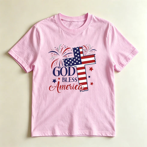 God Bless America T-Shirt - MiamiTeenyWeenyBikini.Com.
