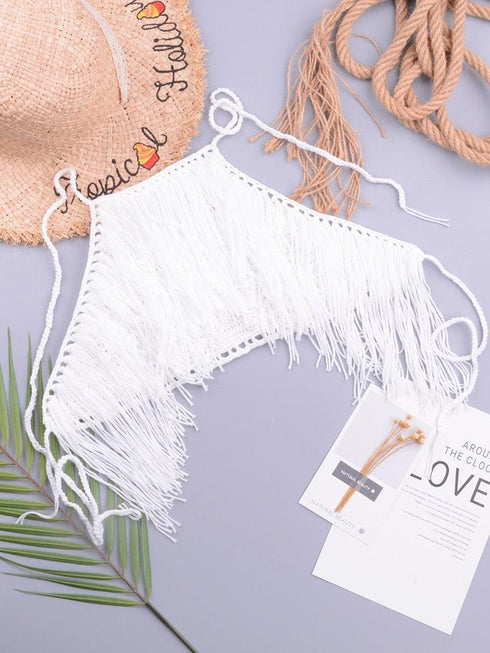 Tassels Beachwear Top
