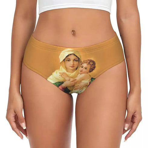 Virgin Of Guadalupe Panties - MiamiTeenyWeenyBikini.Com