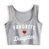 Favorite Daughter Crop Top -MiamiTeenyWeenyBikini.Com